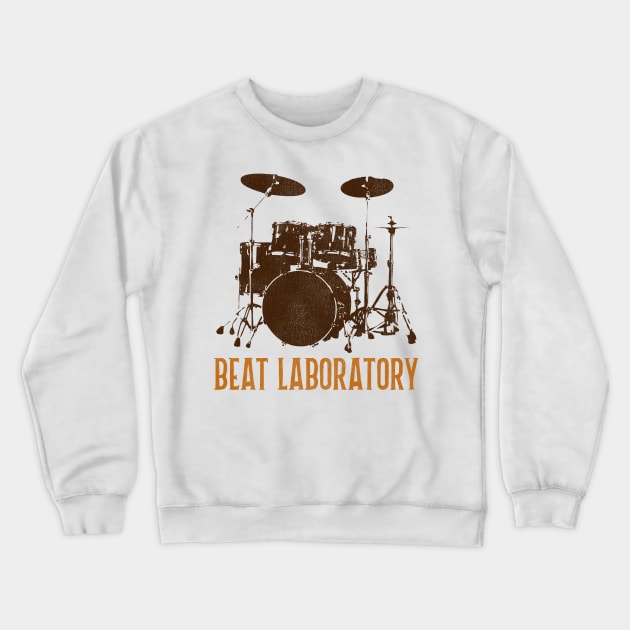 The Beat Laboratory Crewneck Sweatshirt by darklordpug